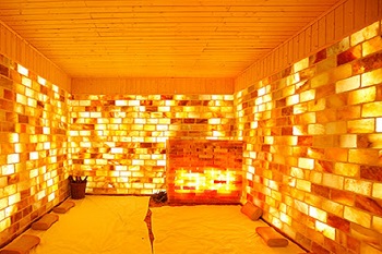 Xông hơi hồng ngoại đá muối